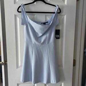 French Connection Light Blue Cocktail Dress